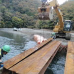 緊急時の仮橋(仮設橋)、仮桟橋(仮設桟橋)
